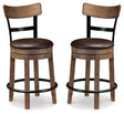 Pinnadel Counter Height Bar Stool (Set of 2)