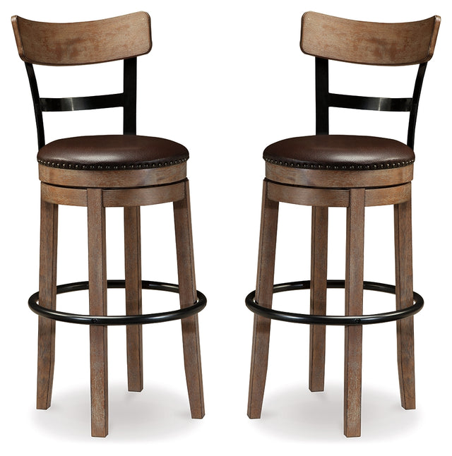 Pinnadel Bar Height Bar Stool (Set of 2)