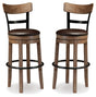 Pinnadel Bar Height Bar Stool (Set of 2)