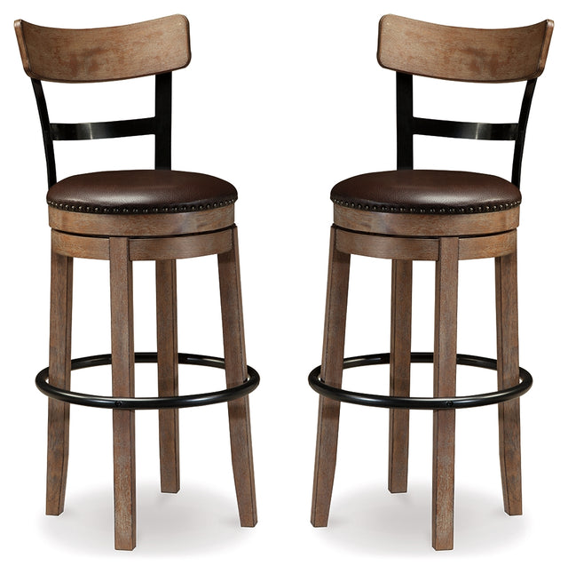 Pinnadel Bar Height Bar Stool (Set of 2)