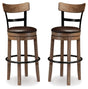 Pinnadel Bar Height Bar Stool (Set of 2)