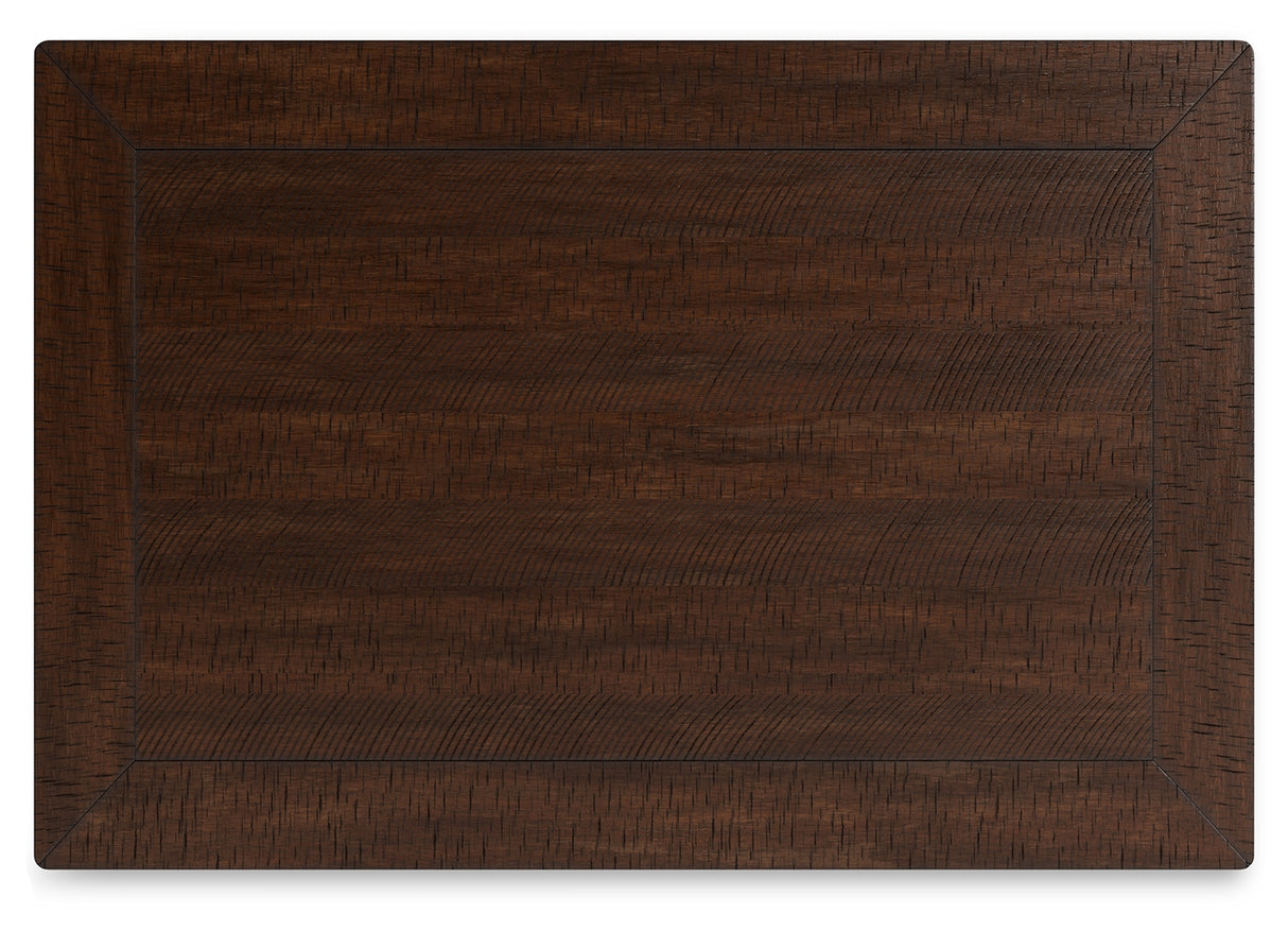 Valebeck Counter Height Dining Table and 6 Barstools