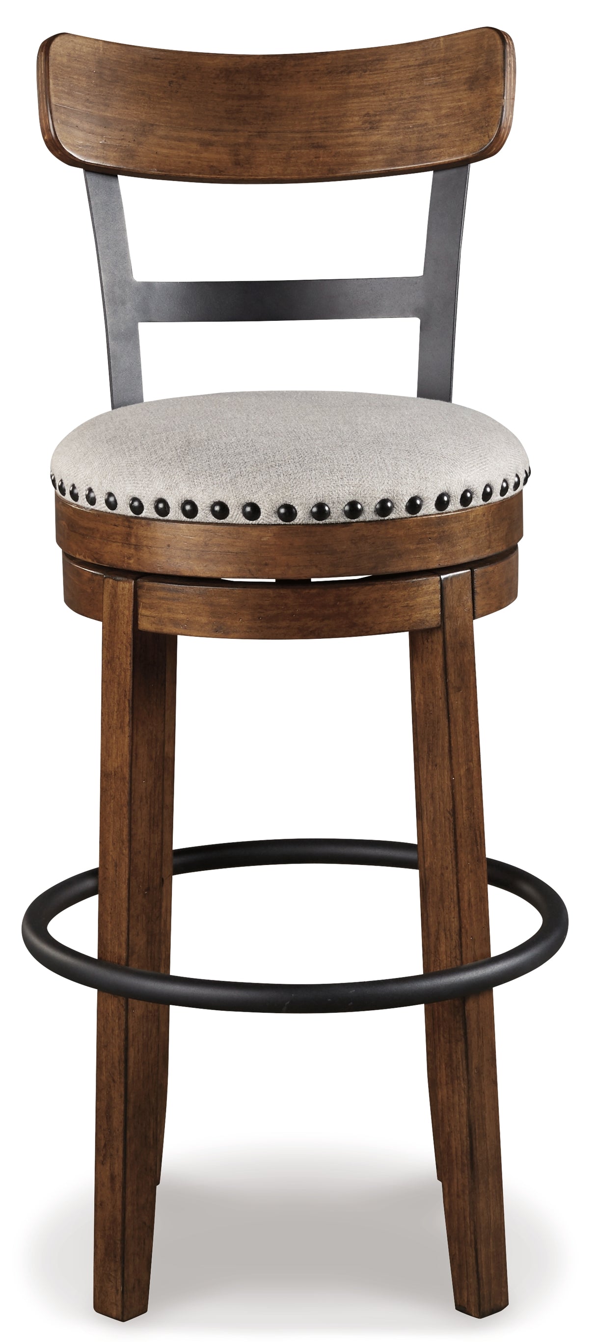Valebeck Counter Height Bar Stool (Color: Brown, Barstool Height: Pub/Bar Height)