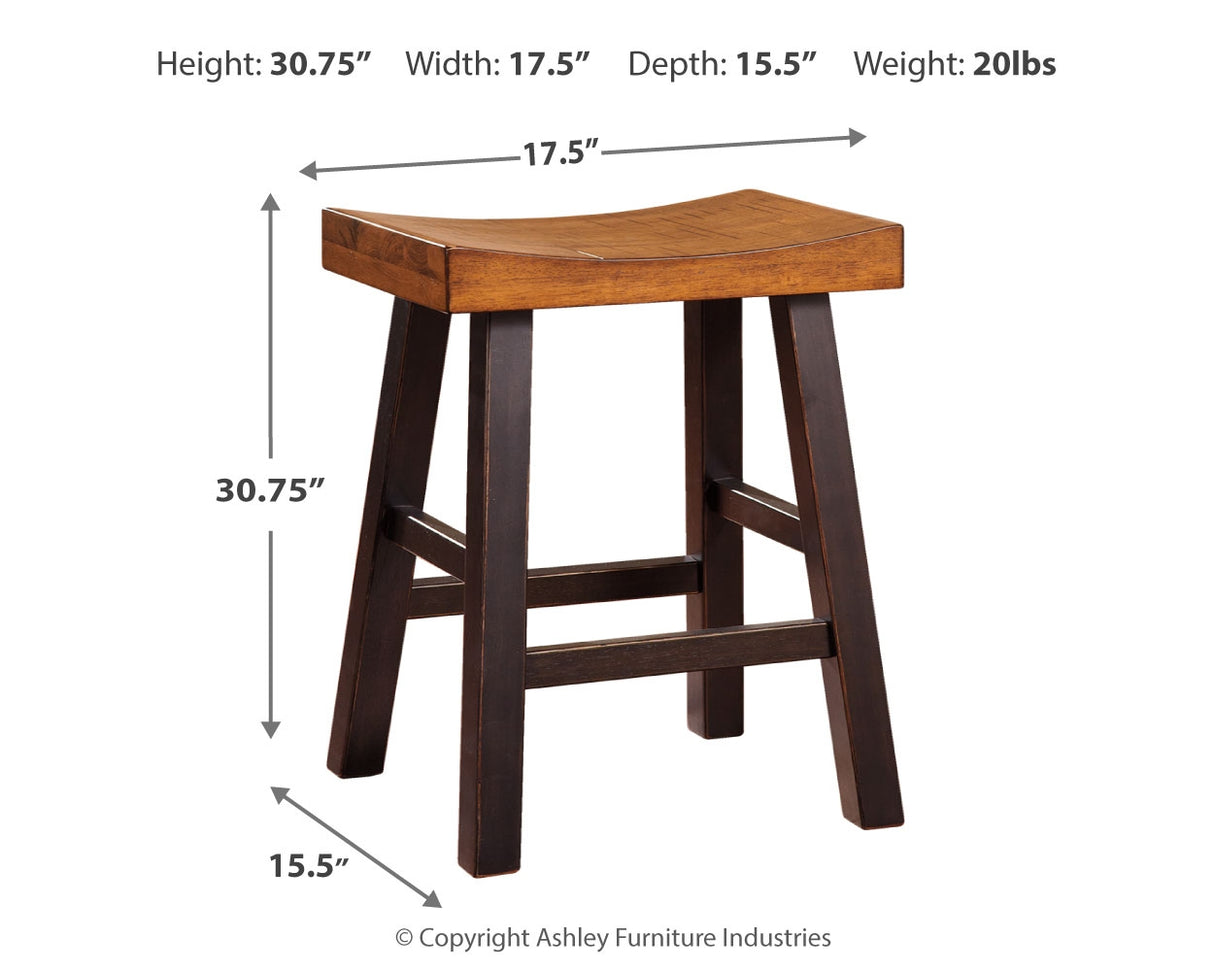 Glosco Bar Height Bar Stool (Set of 2)