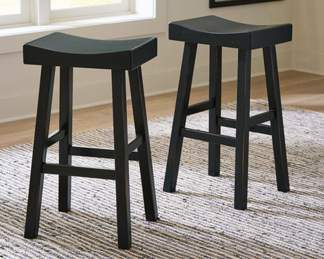 Glosco Pub Height Bar Stool (Set of 2)