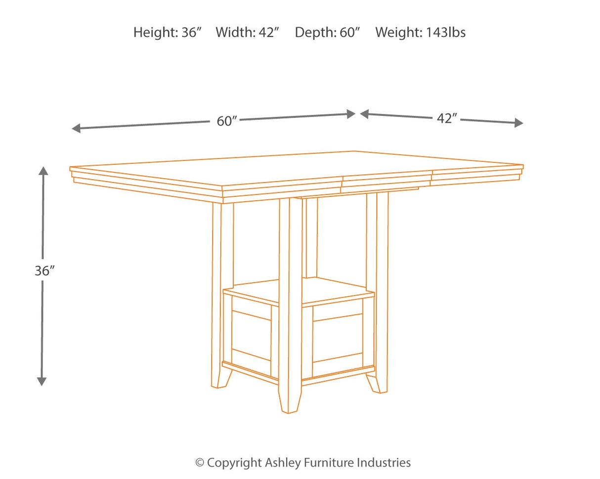 7-Piece Counter Height Dining Package