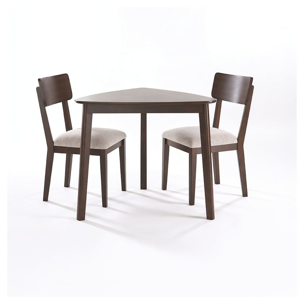 Mallenette 3-Piece Dining Table and 2 Chairs (Dining Table, Dining Chair, Dining Chair)