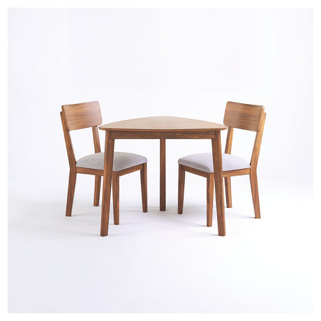 Tameride 3-Piece Dining Table and 2 Chairs (Dining Table, Dining Chair, Dining Chair)