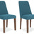 Lyncott Dining Chair (Color: Blue/Brown)