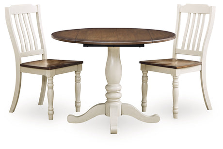 Wirloni Dining Table and 2 Chairs