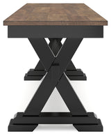 Wildenauer Dining Table, 2 Chairs and 2 Benches