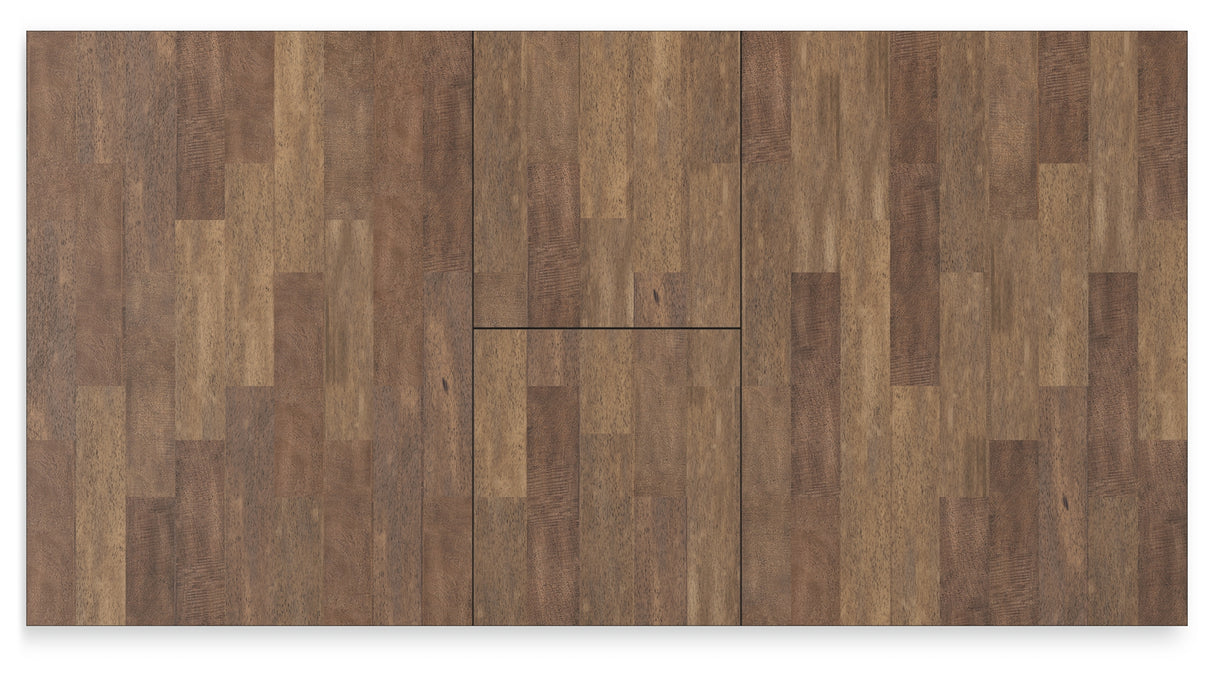 Wildenauer 8-Piece Dining Table and 6 Chairs and Bench (Dining Extension Table, Dining Chair, Dining Chair, Dining Chair, Dining Chair, Dining Chair, Dining Chair, 50" Dining Bench)