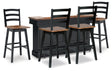 Wildenauer Bar Table and 4 Barstools