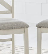 Robbinsdale 5-Piece Counter Height Dining Table and 4 Barstools (Counter Height Dining Extension Table, Counter Height Barstool, Counter Height Barstool, Counter Height Barstool, Counter Height Barstool)