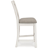 Robbinsdale 6-Piece Counter Height Dining Table and 4 Barstools (Counter Height Dining Table Base, Counter Height Dining Table Top, Counter Height Barstool, Counter Height Barstool, Counter Height Barstool, Counter Height Barstool)