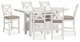 Robbinsdale 8-Piece Counter Height Dining Table and 6 Barstools