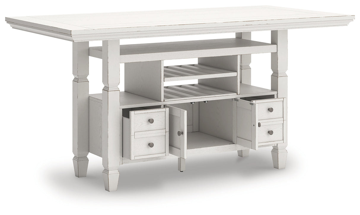 Robbinsdale 8-Piece Counter Height Dining Table and 6 Barstools