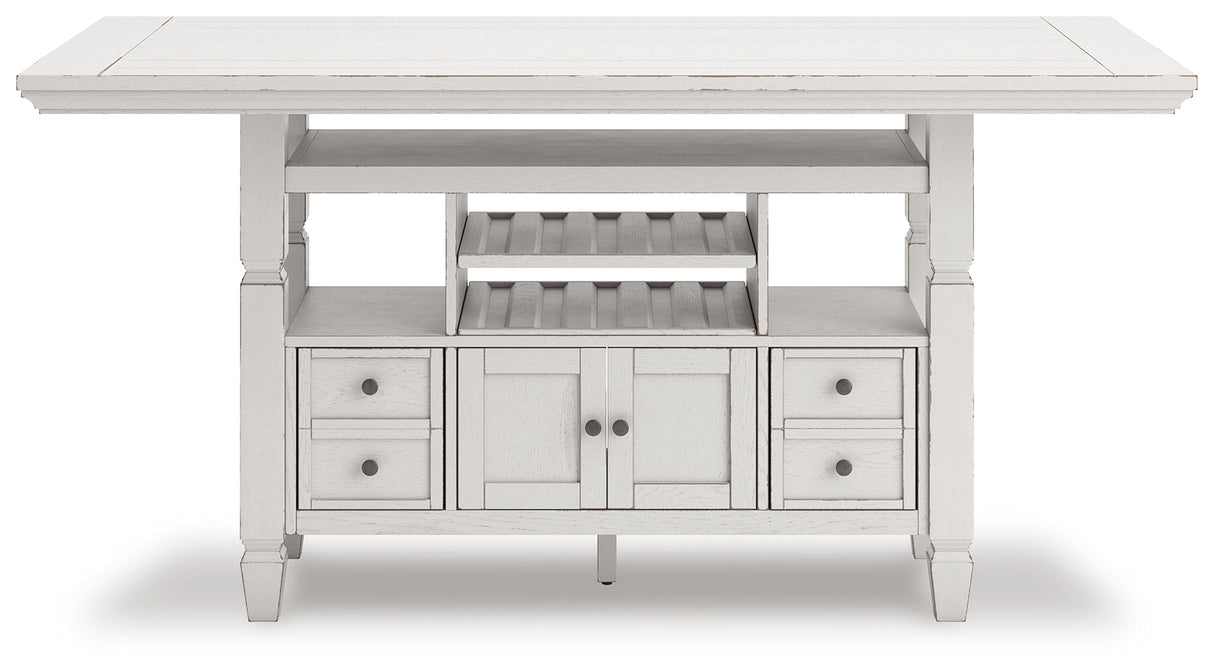 Robbinsdale 8-Piece Counter Height Dining Table and 6 Barstools