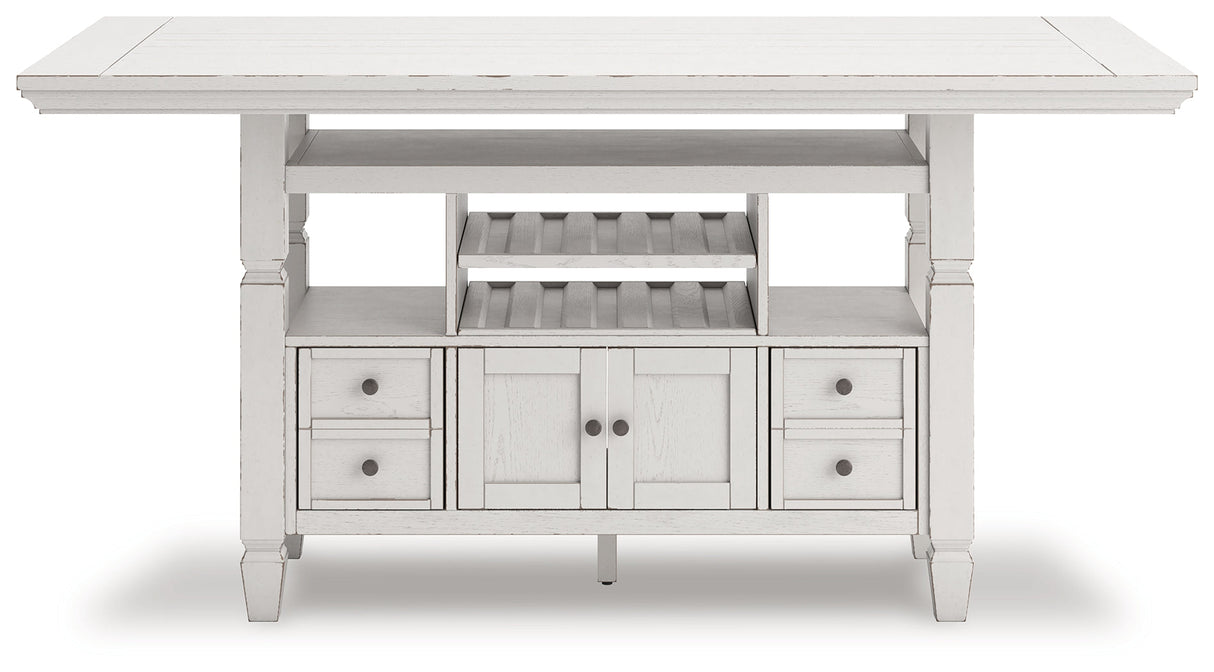 Robbinsdale 8-Piece Counter Height Dining Table and 6 Barstools