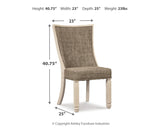 Bolanburg 12-Piece Dining Table and 10 Chairs (Dining Table Base, Dining Table Top, Dining Chair, Dining Chair, Dining Chair, Dining Chair, Dining Chair, Dining Chair, Dining Chair, Dining Chair, Dining Chair, Dining Chair)