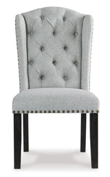 Jeanette Dining Chair (Color: Linen)