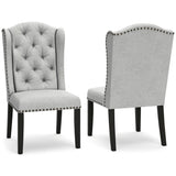 Jeanette Dining Chair (Color: Linen)