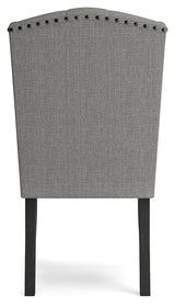 Jeanette Dining Chair (Variation Color: Gray)