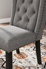 Jeanette Dining Chair (Variation Color: Gray)