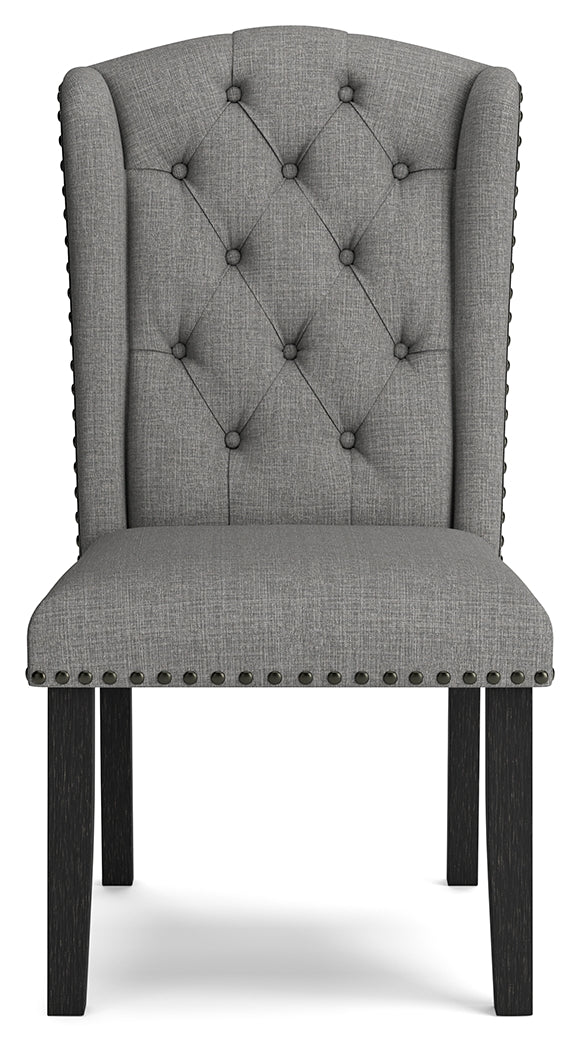 Jeanette Dining Chair (Variation Color: Gray)