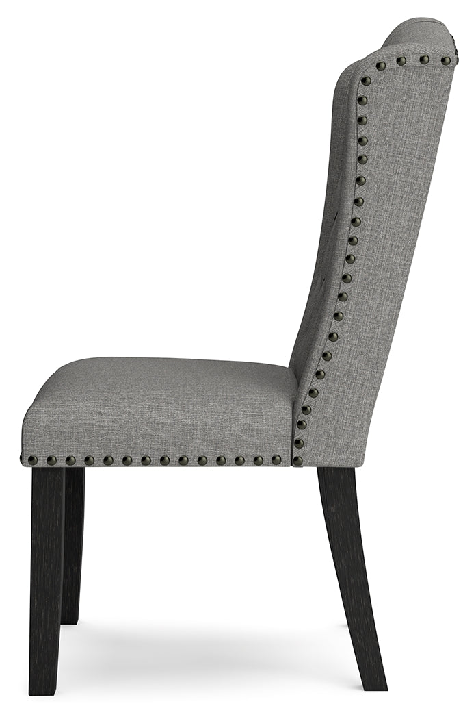 Jeanette Dining Chair (Variation Color: Gray)