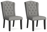 Jeanette Dining Chair (Variation Color: Gray)