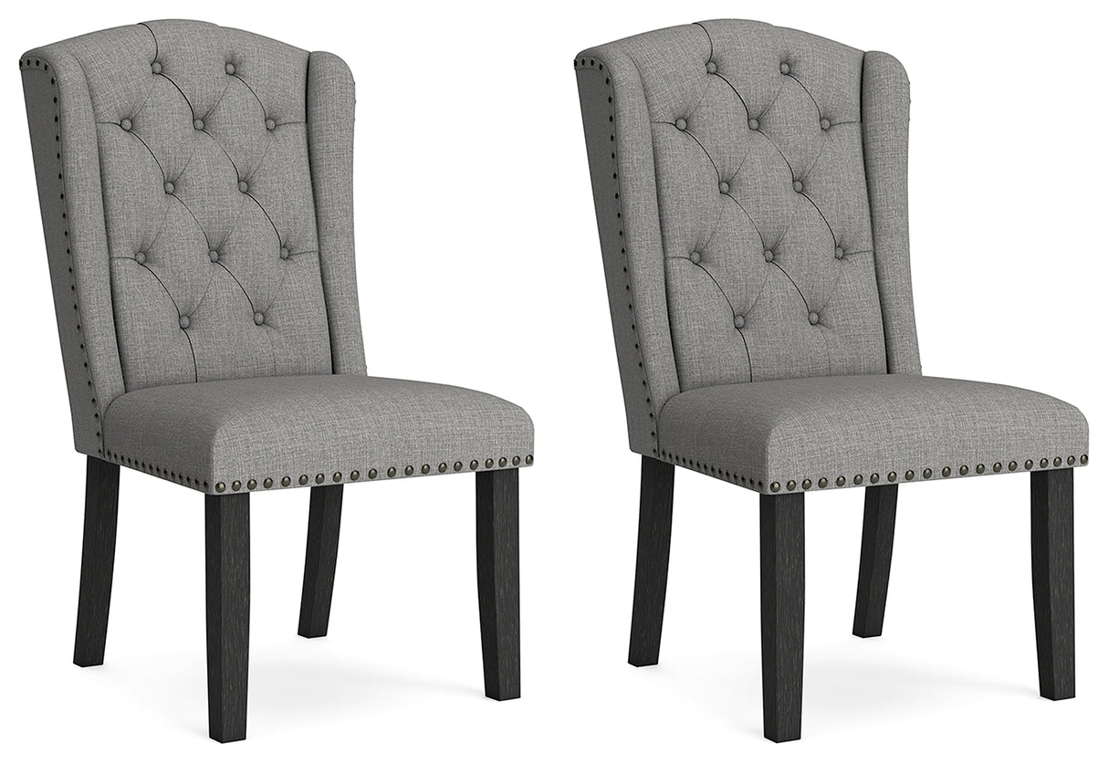 Jeanette Dining Chair (Variation Color: Gray)