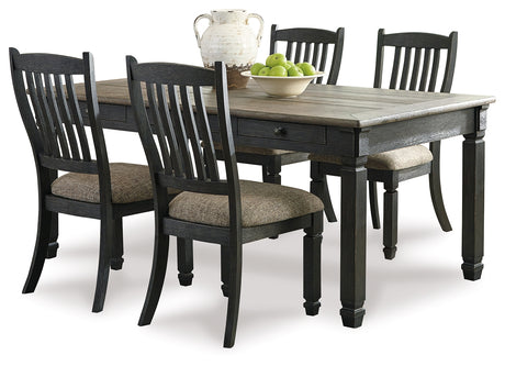 Tyler Creek 5-Piece Dining Table and 4 Chairs (Dining Chair, Dining Chair, Dining Chair, Dining Chair, Dining Table)