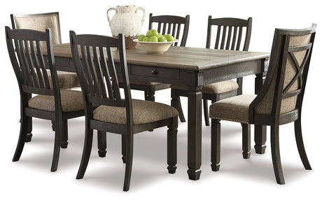 Tyler Creek 7-Piece Dining Table and 6 Chairs (Dining Chair, Dining Chair, Dining Chair, Dining Chair, Dining Chair, Dining Chair, Dining Table)