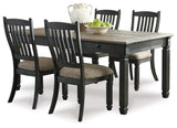 Tyler Creek 5-Piece Dining Table and 4 Chairs (Dining Chair, Dining Chair, Dining Chair, Dining Chair, Dining Table)
