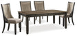 Tyler Creek 5-Piece Dining Table and 4 Chairs (Dining Table, Dining Chair, Dining Chair, Dining Chair, Dining Chair)