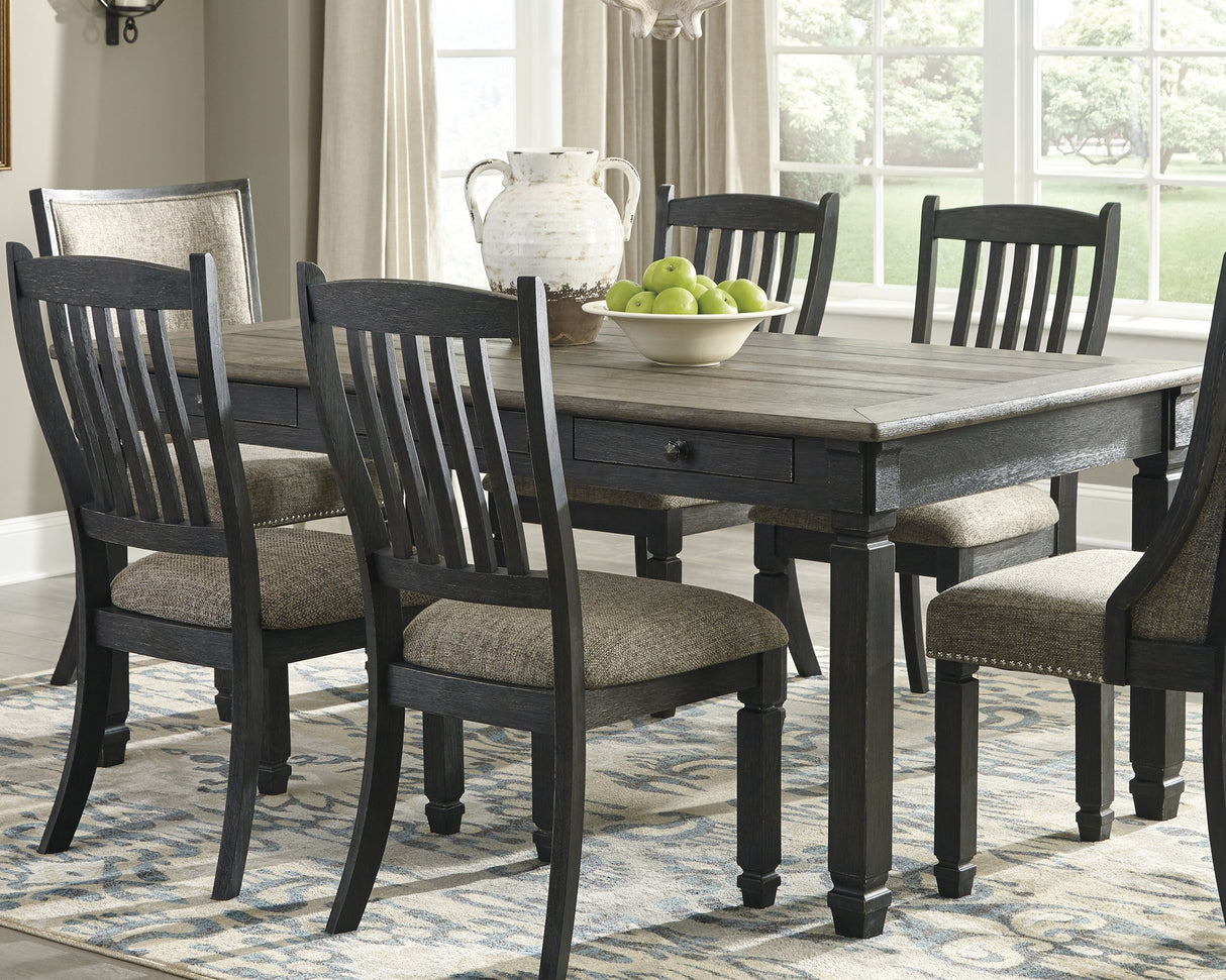 Tyler Creek 5-Piece Dining Table and 4 Chairs (Dining Table, Dining Chair, Dining Chair, Dining Chair, Dining Chair)