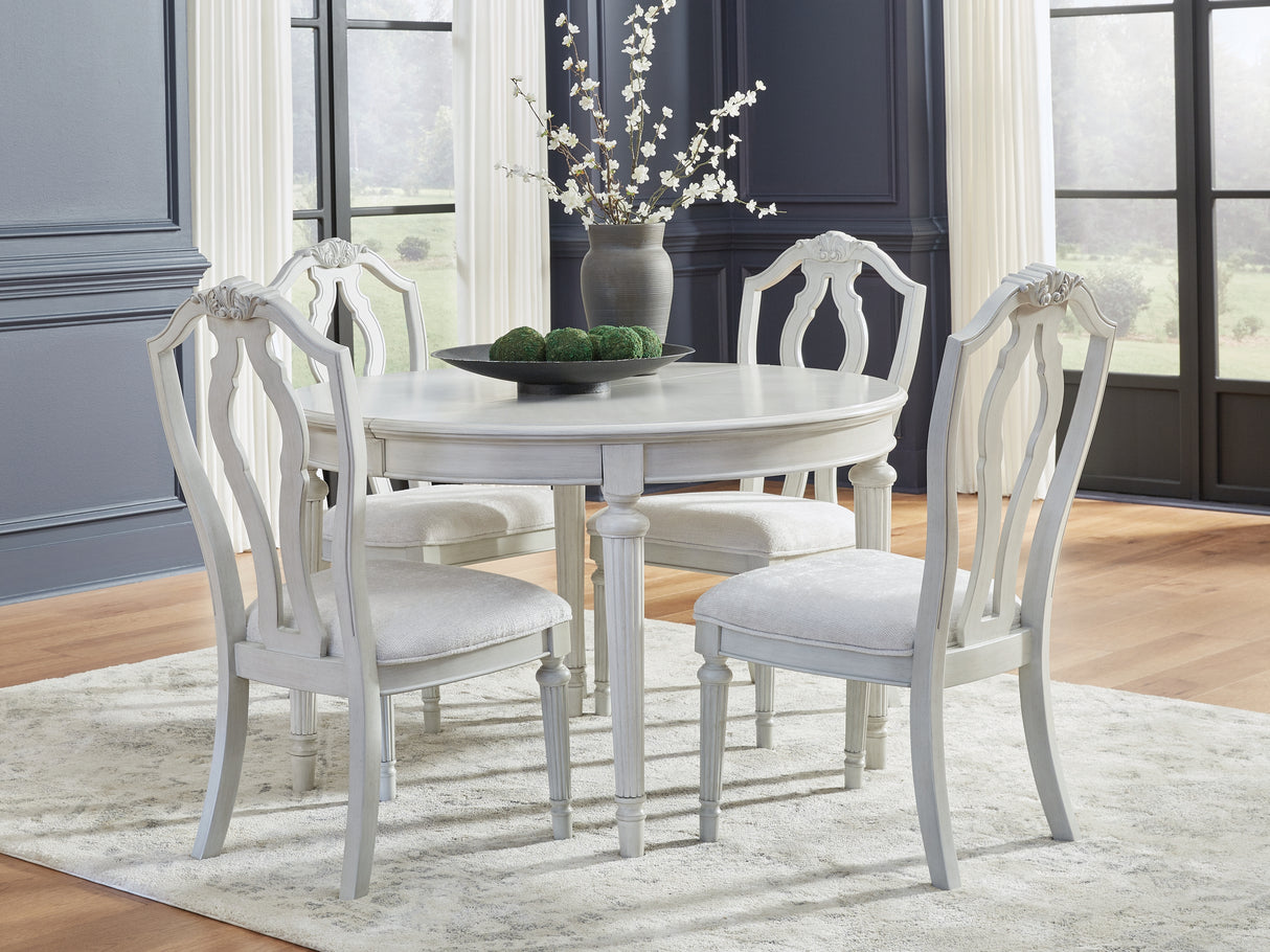 Montelaine 5-Piece Dining Table and 4 Chairs (Dining Extension Table, Dining Chair, Dining Chair, Dining Chair, Dining Chair)
