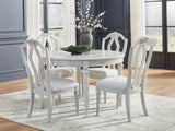 Montelaine 5-Piece Dining Table and 4 Chairs (Dining Extension Table, Dining Chair, Dining Chair, Dining Chair, Dining Chair)