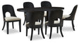 Rowanbeck Dining Table and 6 Chairs