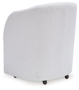 Rowanbeck 8-Piece Dining Table and 6 Chairs with Storage