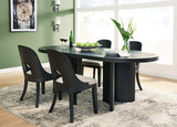 Rowanbeck 5-Piece Dining Table and 4 Chairs