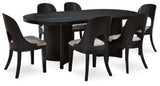 Rowanbeck 7-Piece Dining Table and 6 Chairs