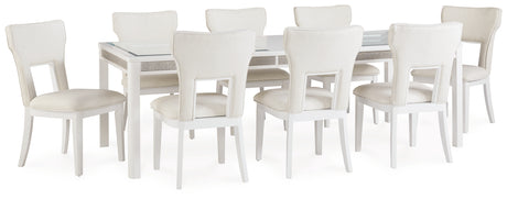 Chalanna Dining Table and 8 Chairs
