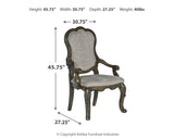 Maylee Dining Arm Chair