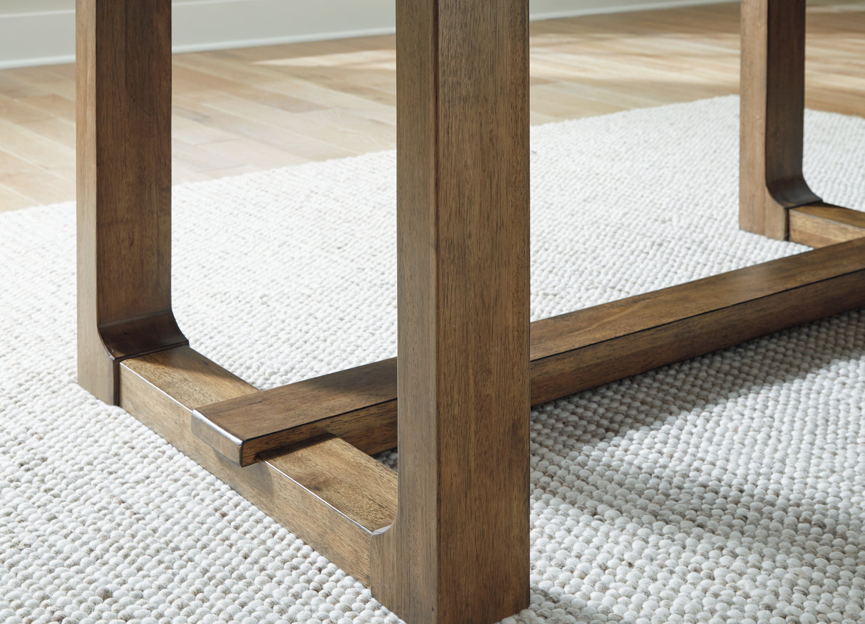 Cabalynn 6-Piece Dining Table and 4 Chairs and Bench (Dining Extension Table, 63" Dining Bench, Dining Chair, Dining Chair, Dining Chair, Dining Chair)