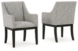 Burkhaus Dining Arm Chair (Set of 2)