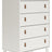 Aprilyn Chest of Drawers (Color: White)