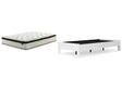 Piperton 2-Piece Twin Platform Bed with Mattress (Twin Platform Bed, Chime 12 Inch Hybrid Twin Mattress in a Box)