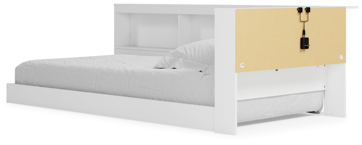 Piperton Twin Bookcase Storage Bed (Bed Size: Twin)